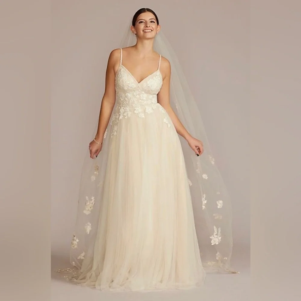 NWT Melissa Sweet Gown Size 16 - Picture 1 of 10